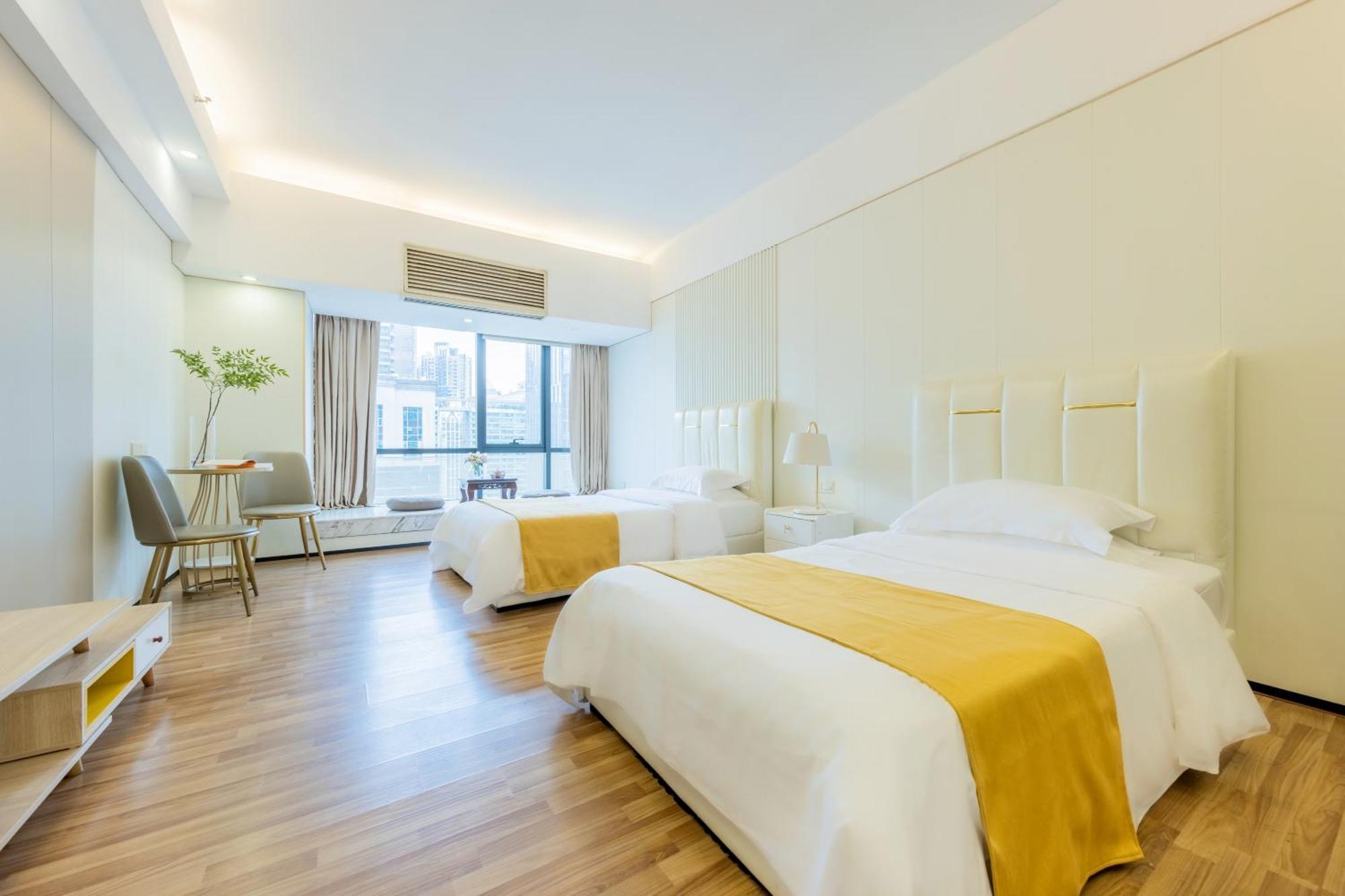 Lavande International Aparthotel Us Consulate General Guangzhou Zhujiang New Town Metro Branch - Free Shuttle Bus To Canton Fair Complex During Canton Fair Period & Free Vpn Internet Access Esterno foto